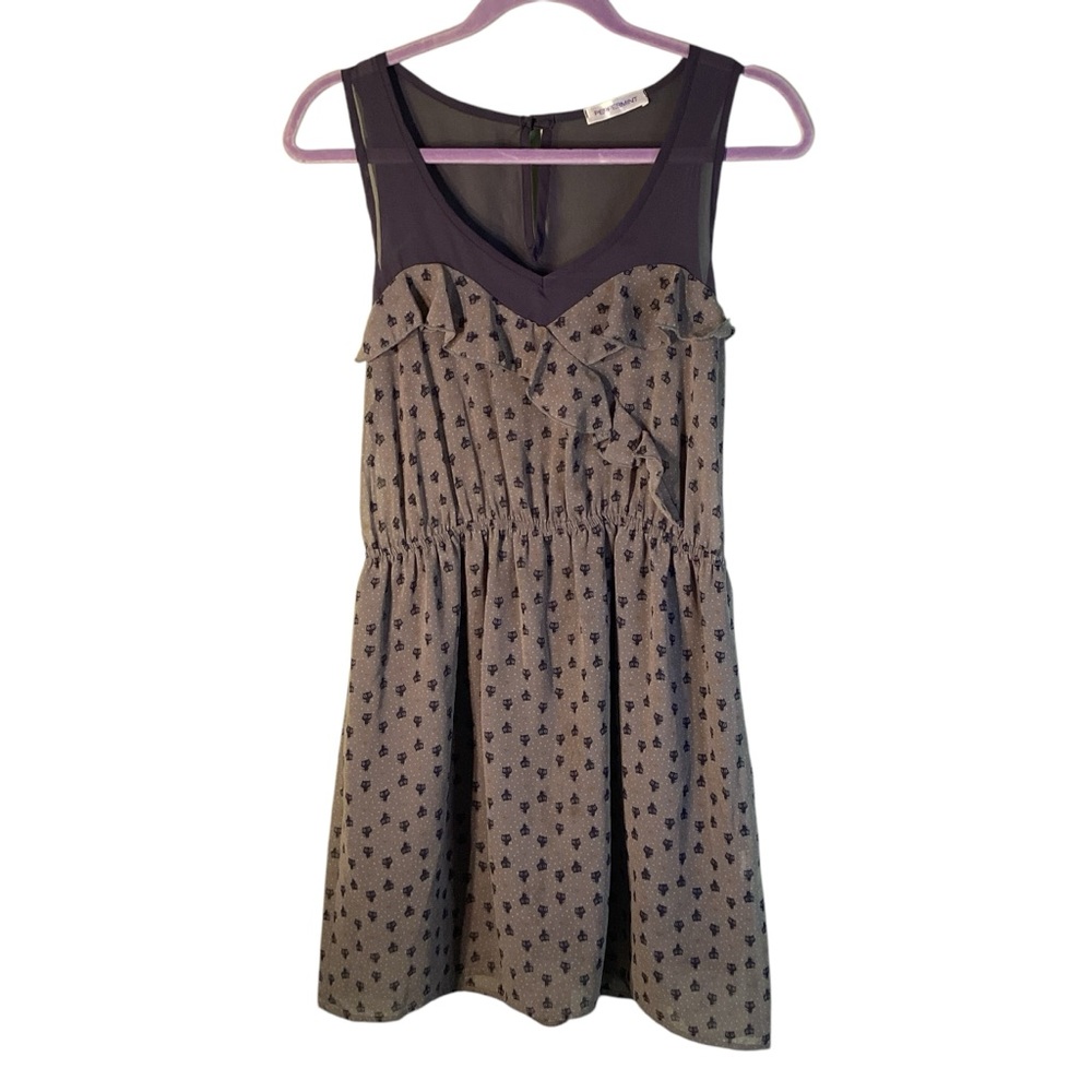 Peppermint Sleeveless Mini Sundress Sweetheart Neckline